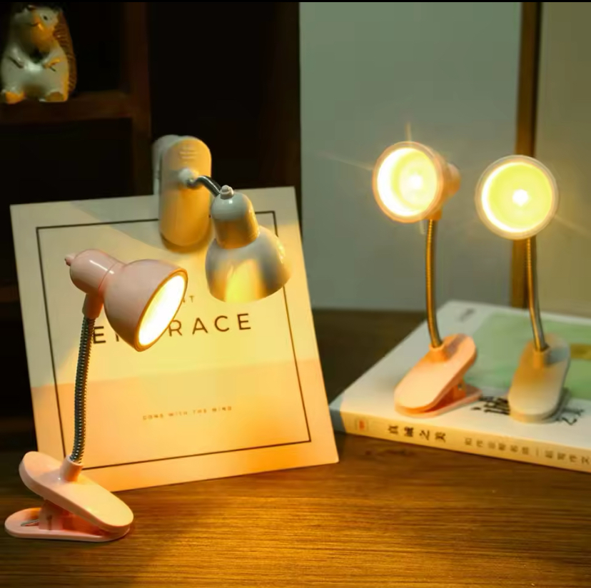 Mini Book Light LED Clamp Reading Lamp